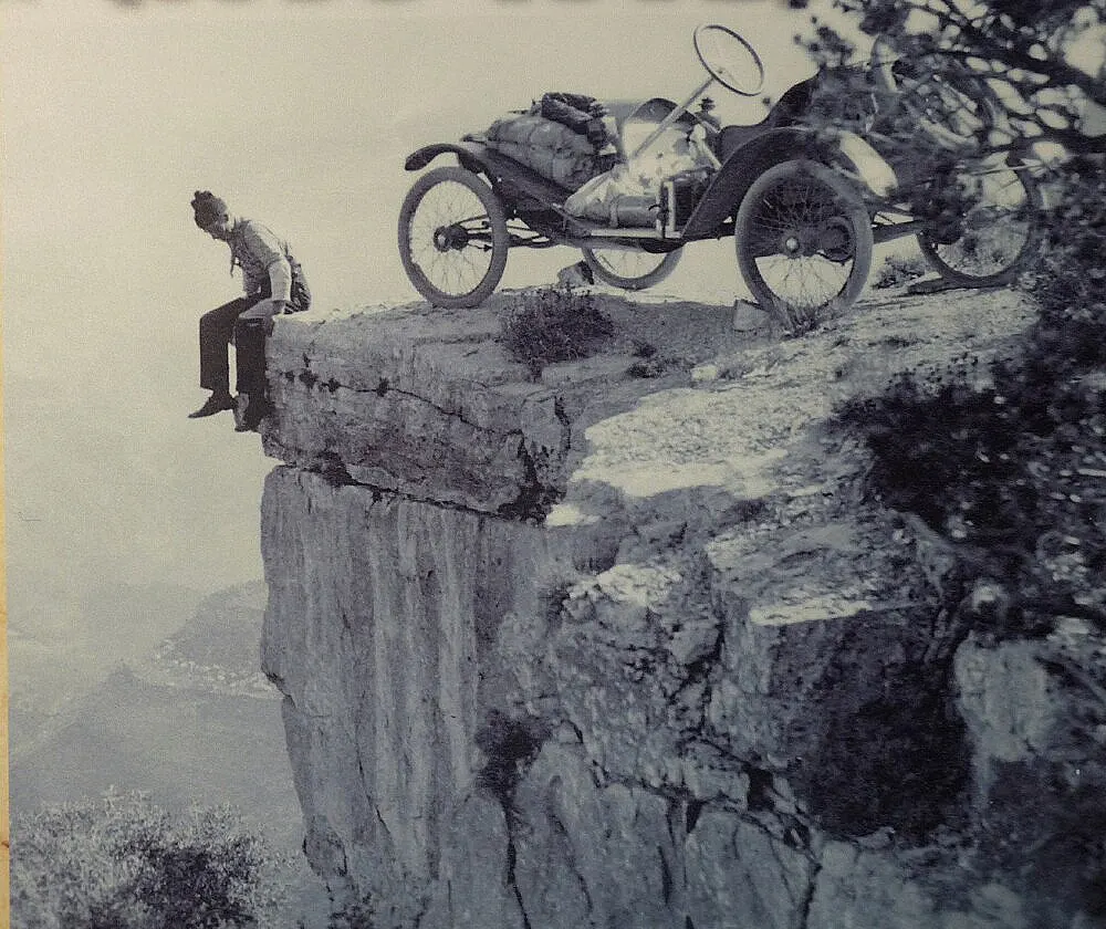 Through the Grand Canyon in a Metz 22 Speedster, 1914