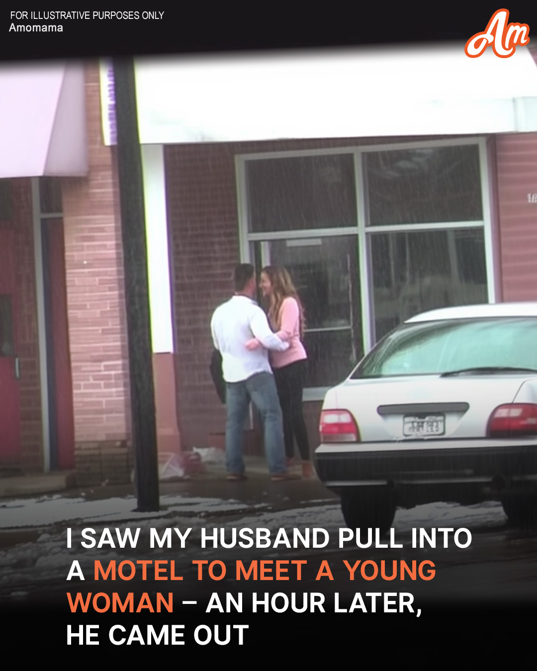 Woman Sees Her Husband Enter Motel with Girl and Come Out an Hour Later Shabby – Story of the Day