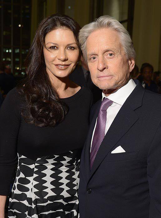 Catherine Zeta-Jones can’t hold back her tears…