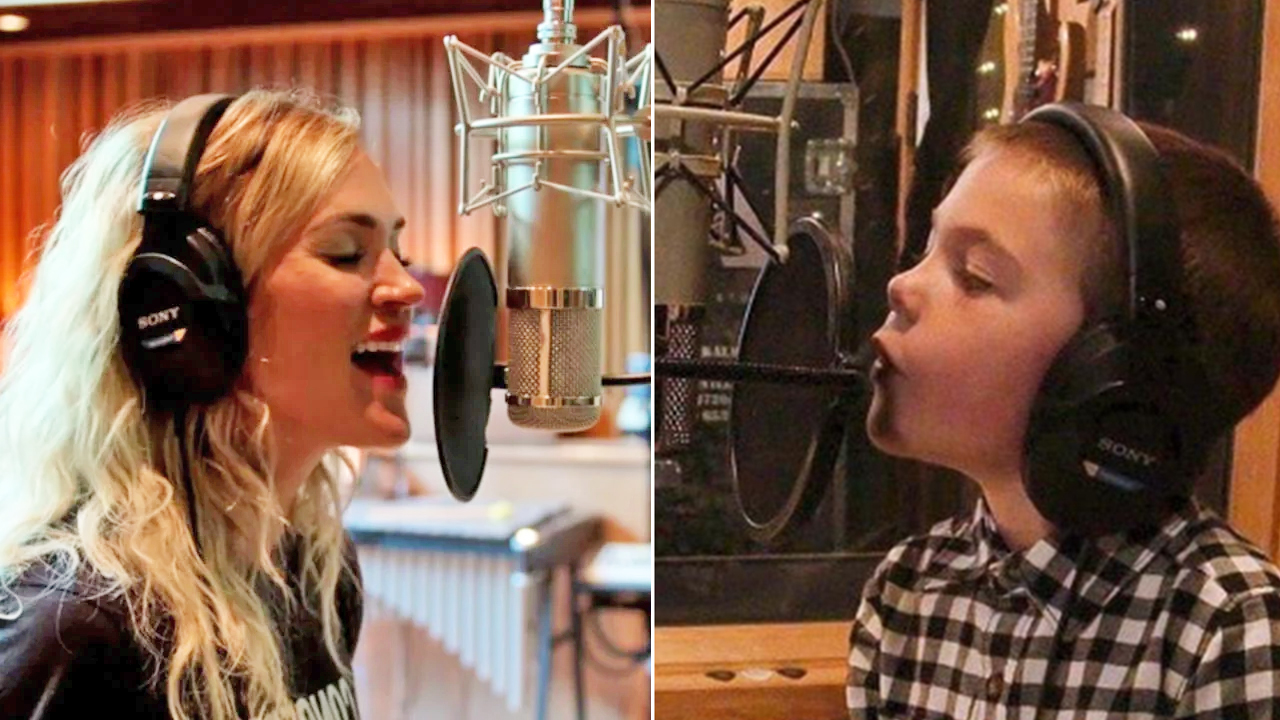 Carrie Underwood’s Adorable Christmas Duet With Son Isaiah On “Little Drummer Boy”