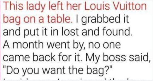 How a Misplaced Louis Vuitton Bag Changed My Life Forever