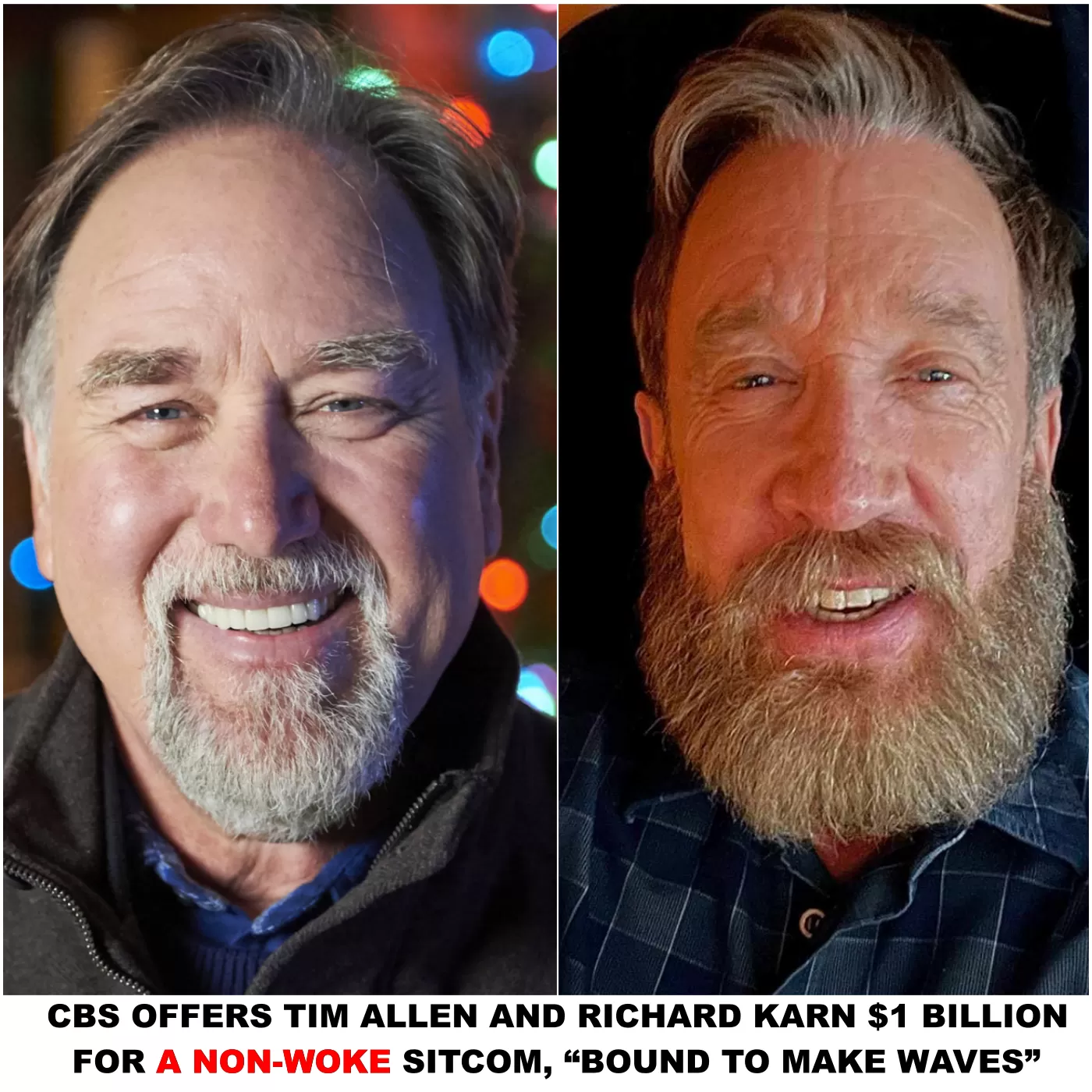 Breaking: CBS Offers Tim Allen and Richard Karn $1 Billion for a Non-Woke Sitcom, “Bound to Make Waves” 22a