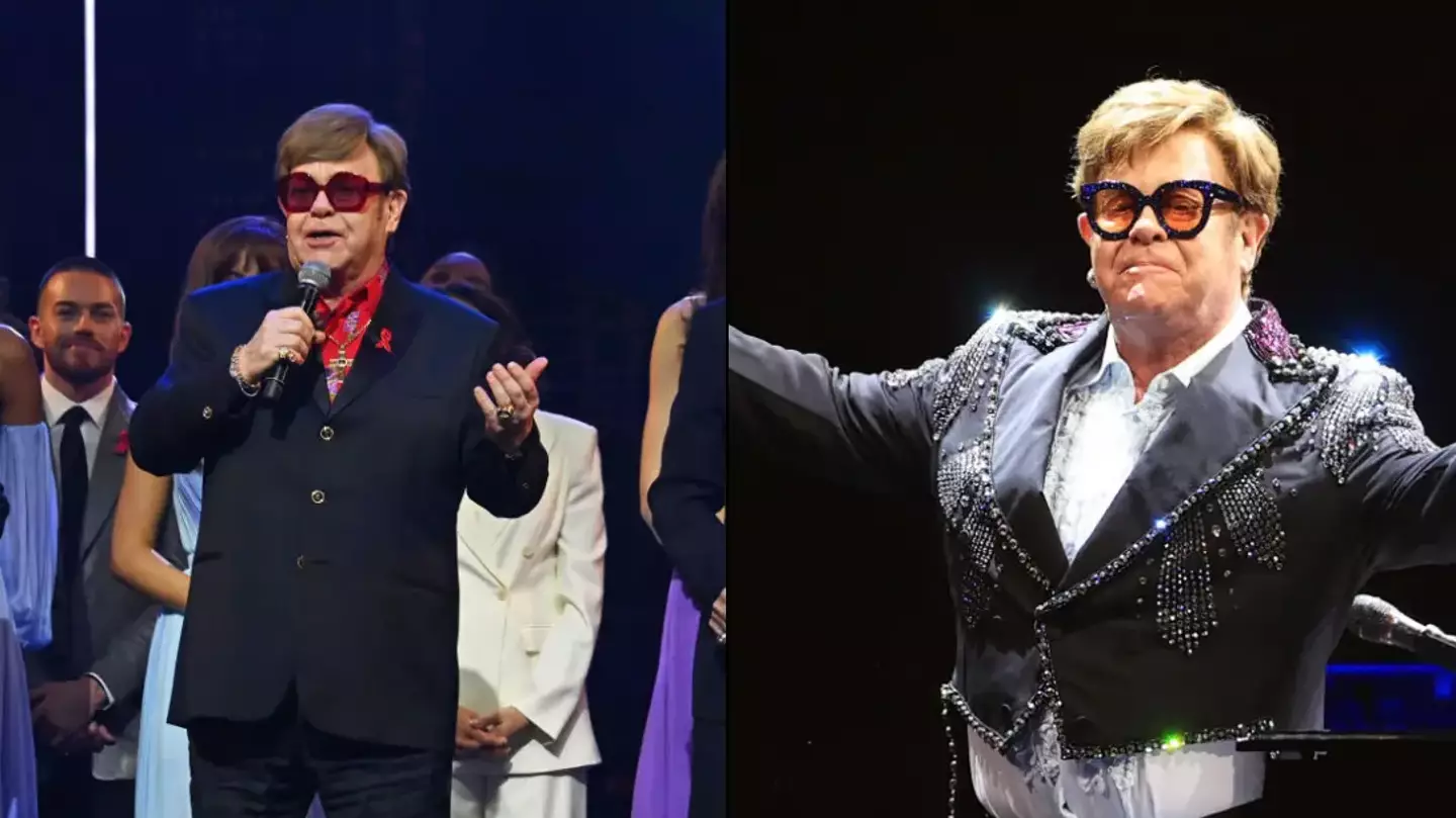 Elton John says he is now blind in heartbreaking admission about his health